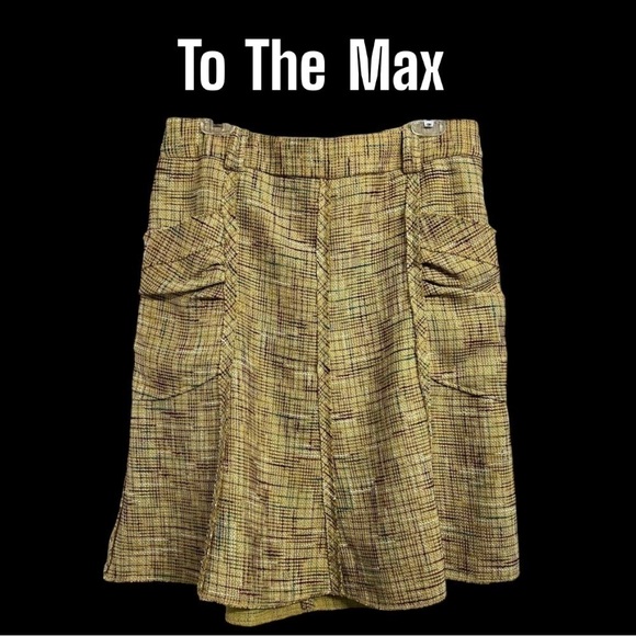 To the Max Dresses & Skirts - To The Max (NWOT) Women’s Tweed A-Line fully lined Skirt Size 10